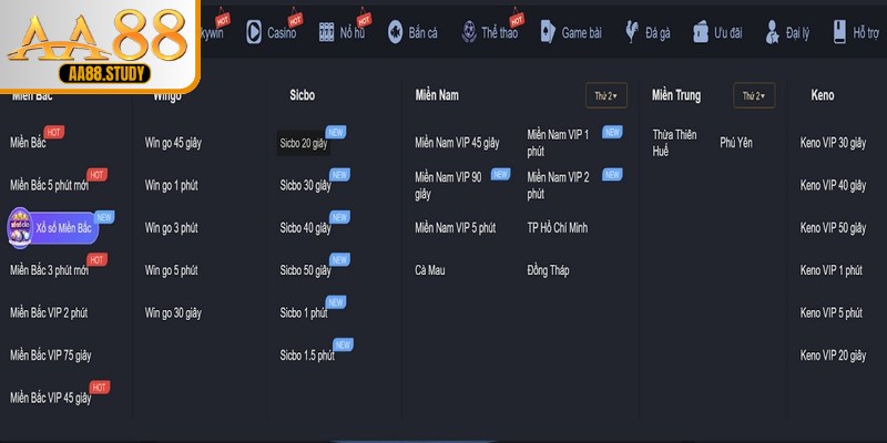 Điểm khác biệt của chuyên mục lô đề tại AA88