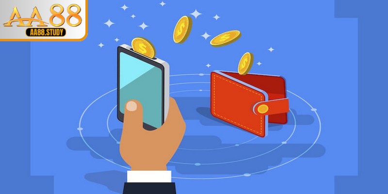 Hình thức nạp tiền AA88 qua ví điện tử là giải pháp cực kỳ nhanh và tiện lợi