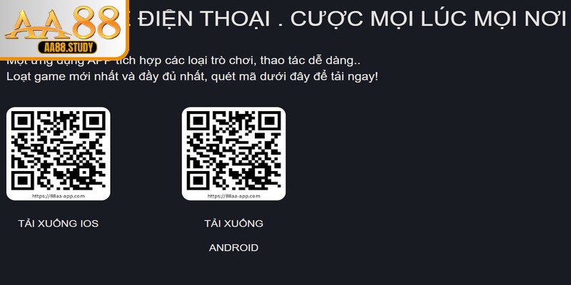 Hướng dẫn các bước tải app AA88 cho hệ điều hành IOS